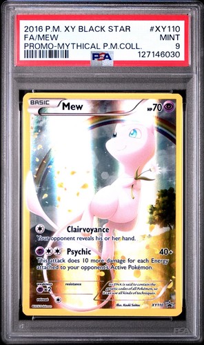 Pokemon mew black star promo - black,