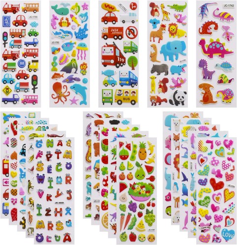Sticker kinder aufkleber - sticker, 3d