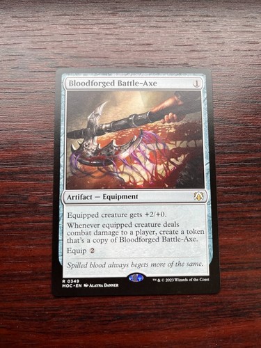 Bloodforged battle axe - 1x,