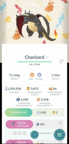 Pokemon shiny charizard - pokemon, go