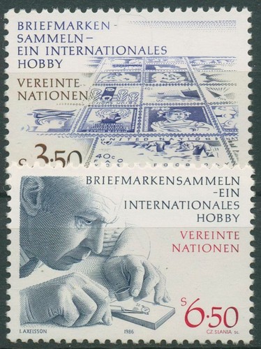 Uno wien 1986 briefmarken - 1986,