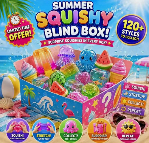 Summer squishy blind - blind, box