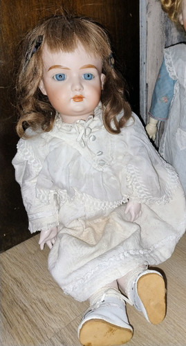 Alte porzellankopfpuppe - alte,