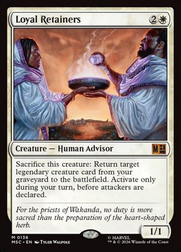 Loyal retainer - retainer, (136)