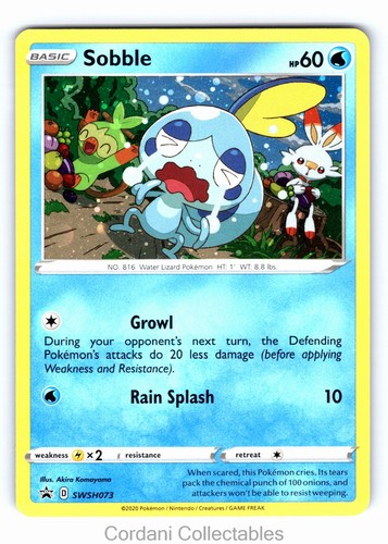 Sobble swsh073 kosmos holo - swsh073,