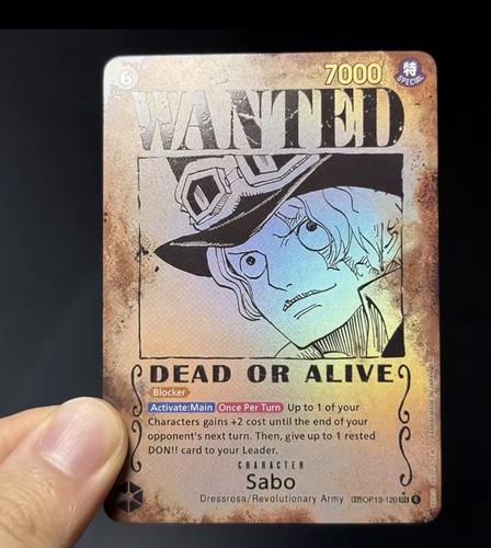 One piece card sabo - sabo, sp