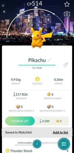 Pokemon shiny pikachu los - pokemon, go