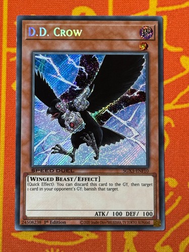 Yugioh krähe secret rare - d.d,